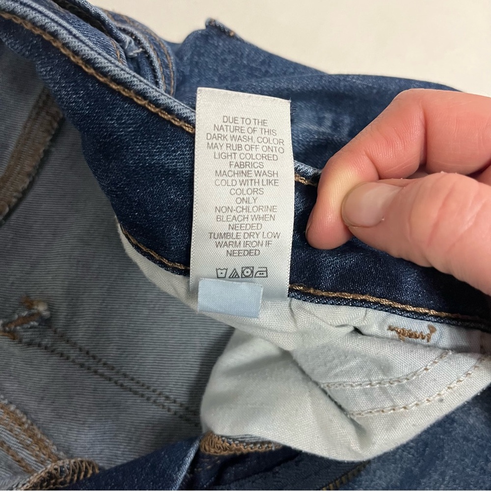 Maurices Classic Blue Women's High Rise Flare Jeans - Picture 9 of 9